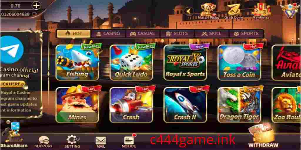 Royal X Casino screen screenshot